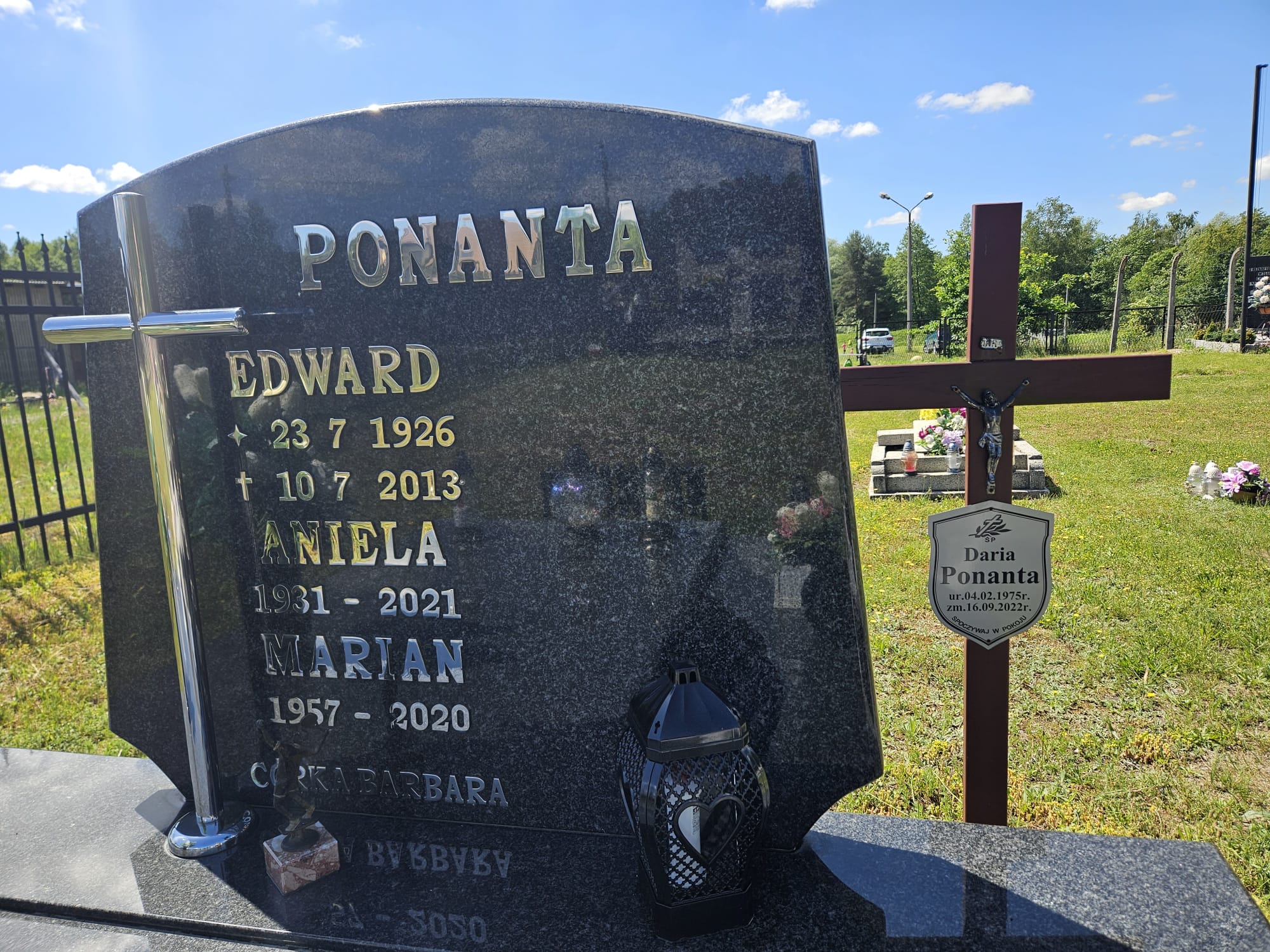 Grób Edward Ponanta